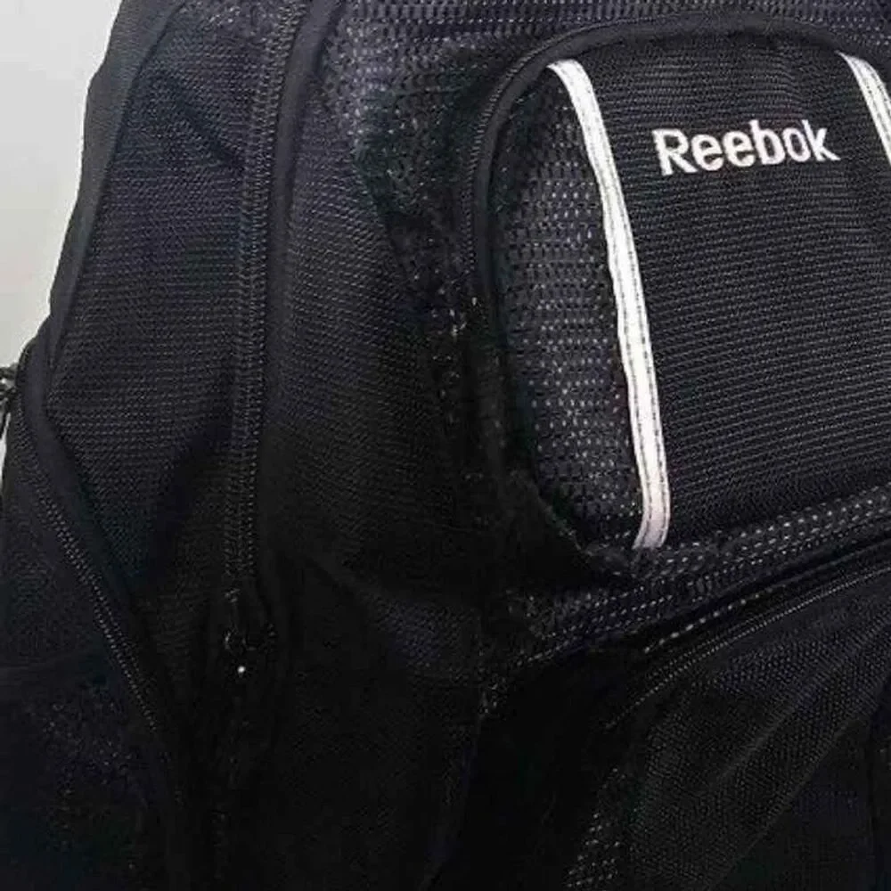 REEBOK Black/Gray Backpack / Bookbag  - New without Tags